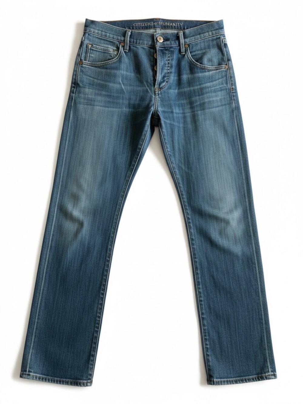 Citizens of Humanity Jerome Dahan Jeans Womens 24 Straight Leg Stretch USA